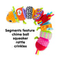 Lamaze Mix & Match Plush Toy Caterpillar Baby Toy Puzzle For Sensory Play