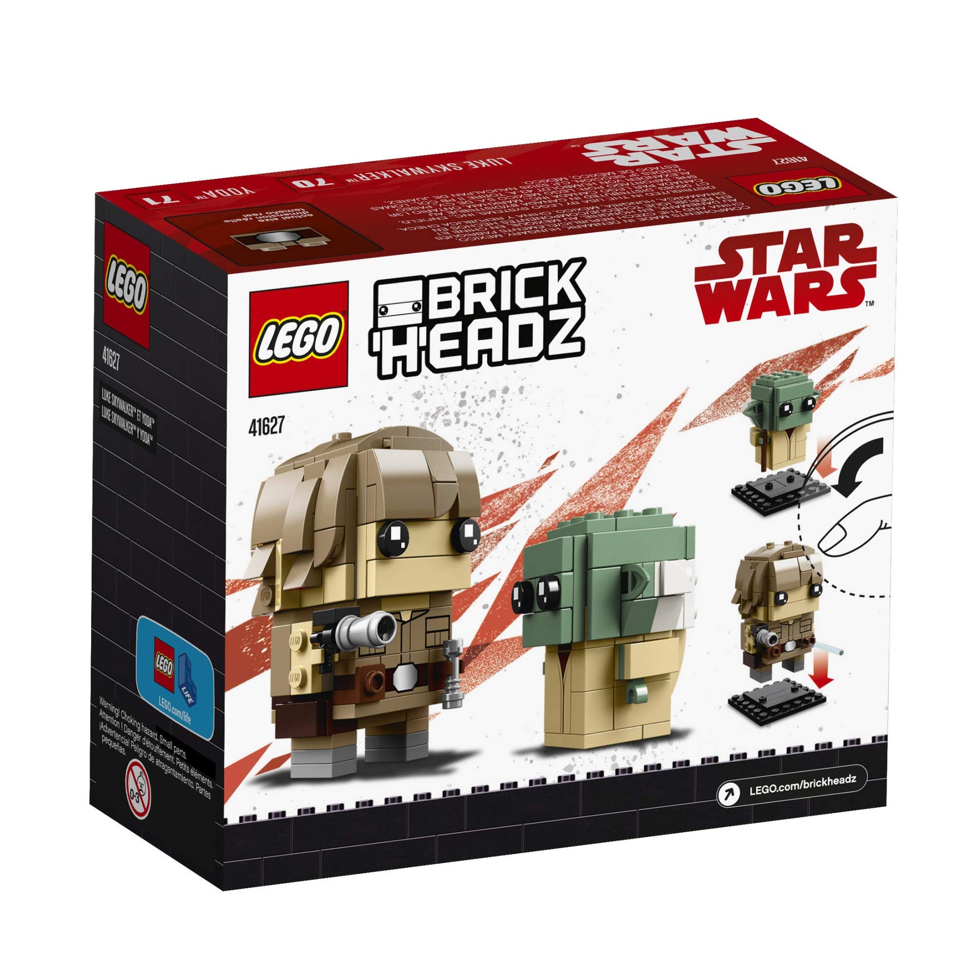 LEGO BrickHeadz 41627 Building Kit, Multicolor