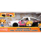 Jada Toys Sanrio 1:24 1986 Toyota Trueno (AE86) Die-cast Car & Aggretsuko Figure, Toys for Kids and Adults (33725)