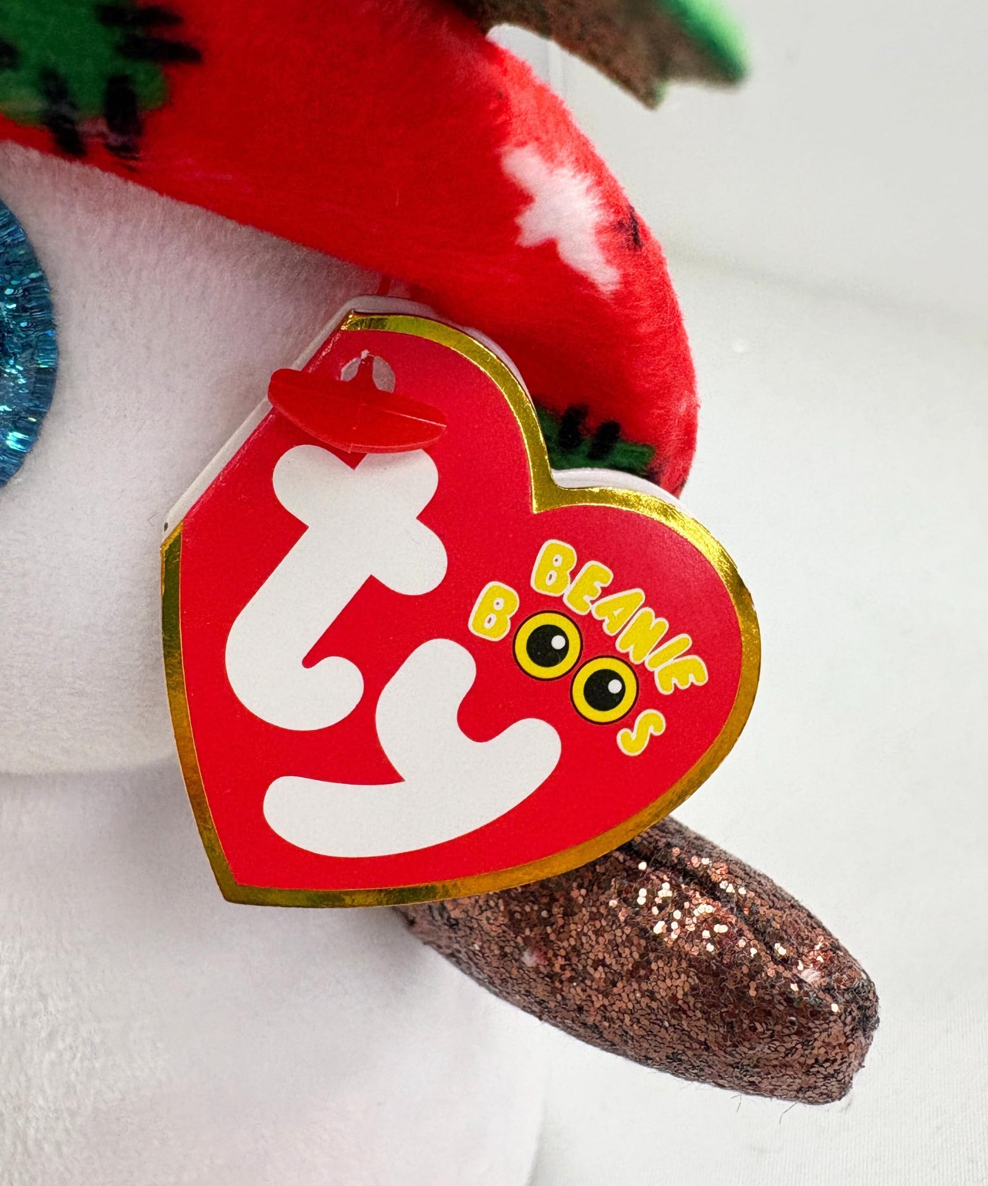 Ty Beanie Boo BRRRNIE The Christmas Snowman - 6"