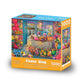 Majestic Colorful Flower Shop 1000 Piece Jigsaw Puzzle for Adults and Teens