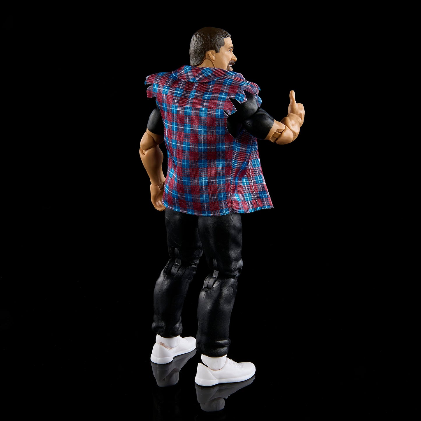 Mattel WWE Elite Collection Action Figure & Accessories, Series #102 Commissioner Foley 6-inch Collectible with 25 Articulation Points & Swappable