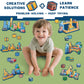 SSKIDSTOYS Magnetic Blocks-140PCS 1 in Big Size Magnetic Building Blocks, Magnetic Tiles Kids Build Cubes 2026 Upgraded STEM Game Toys, Christmas