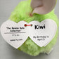 Ty Beanie Balls - Kiwi 4" Plush