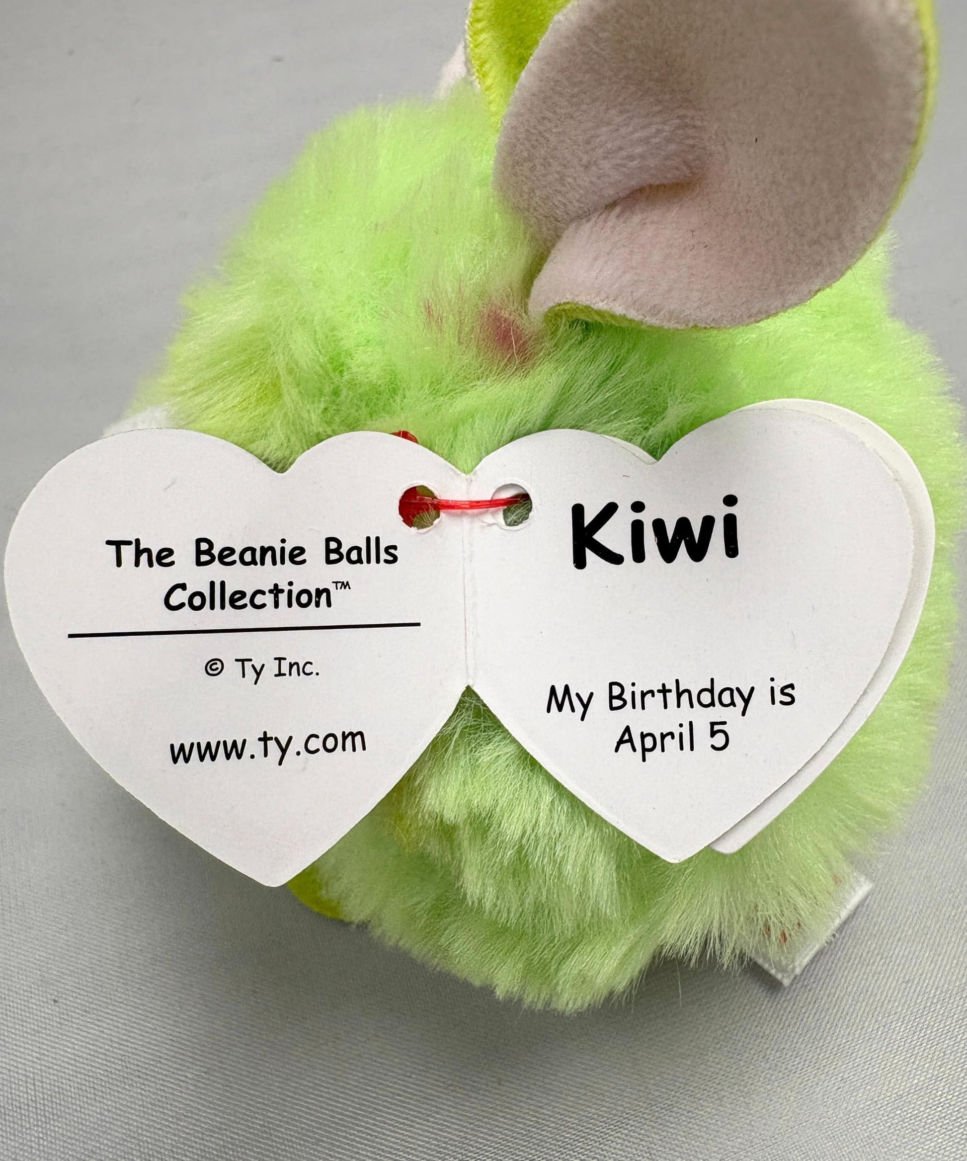 Ty Beanie Balls - Kiwi 4" Plush