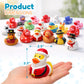 4E's Novelty Rubber Ducks for All Holidays, Bulk Pack of 42 - Includes 6 of Each Holiday, Patriotic July 4 Ducks, Halloween Ducks, Bath Toys for Kids