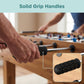 SereneLife 48in Foosball Table, Competition Size Soccer Game Table for Kids and Adults, Home Game Room Arcade Set, Leveling Legs, Engineered Wood