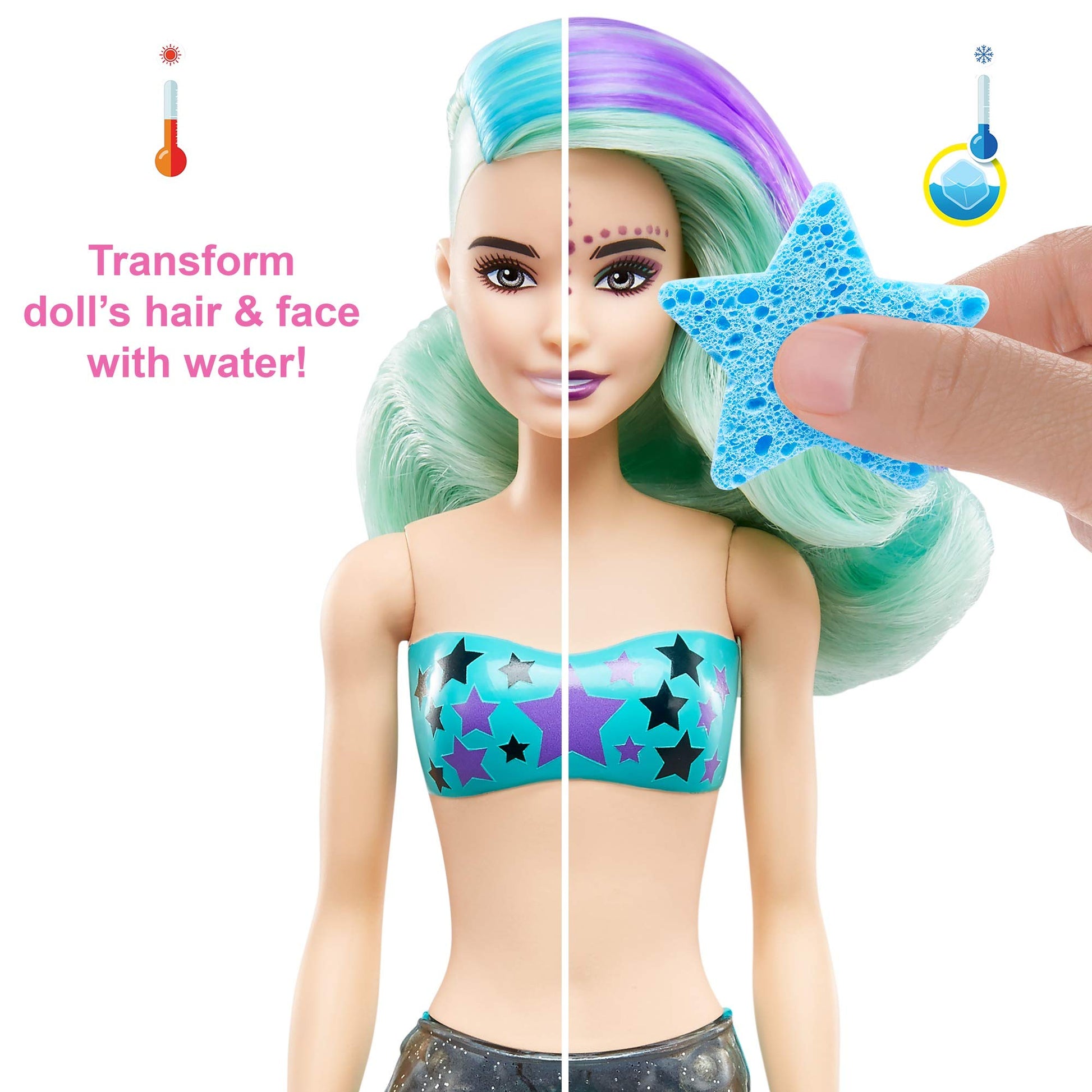 Barbie GVK12 Colour Reveal Mermaid (Style Sent at Random)