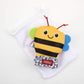 Nuby Happy Handimals Teething Mitten- Bee