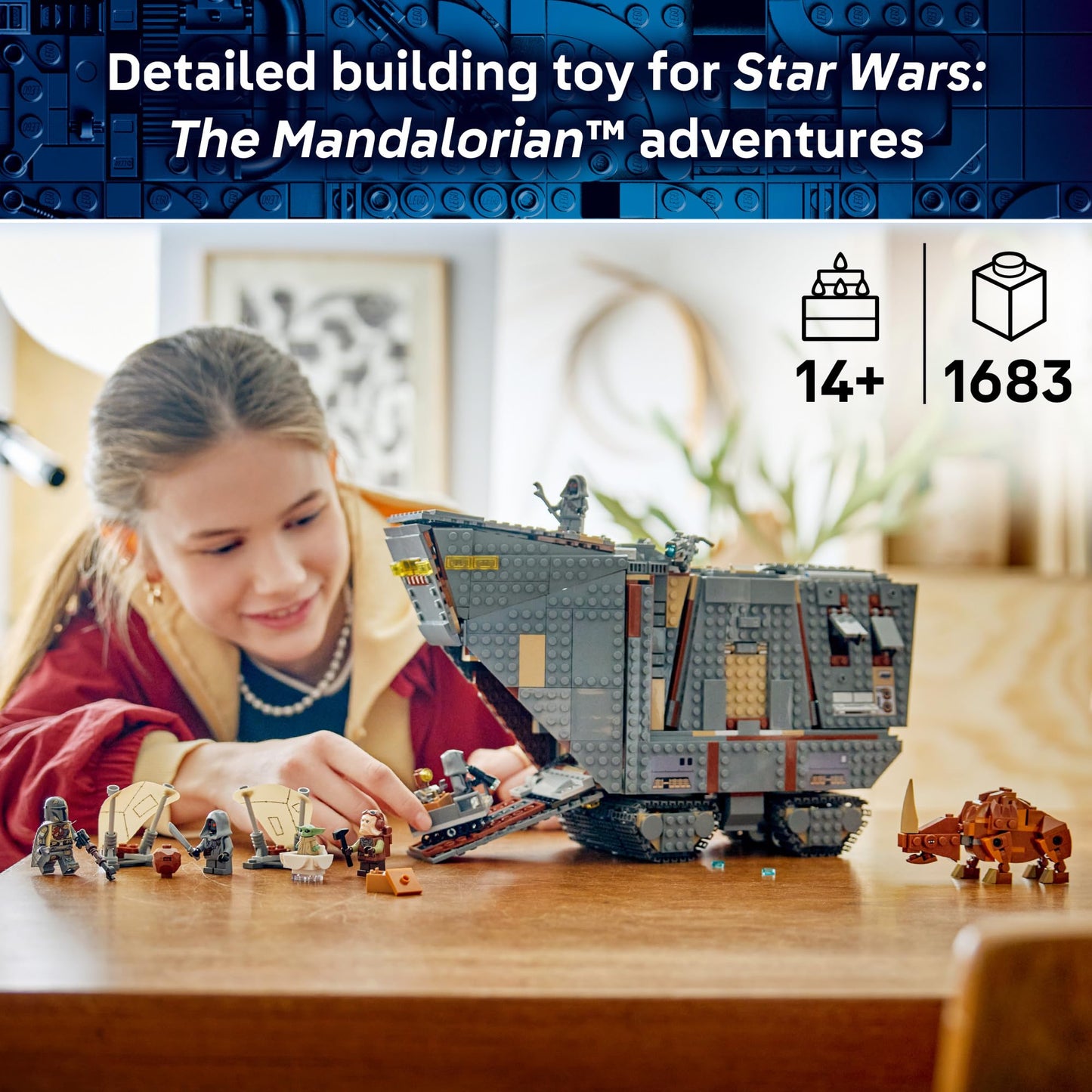LEGO Star Wars Offworld Sandcrawler and Mudhorn 75453