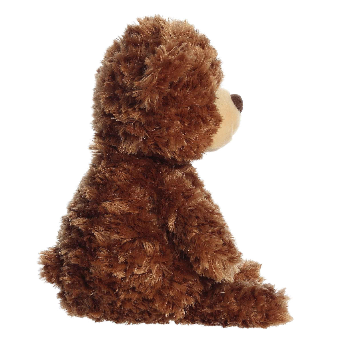 Aurora Bear 12" Tummy Bear Chestnut Snuggly Stuffed Animal