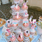 24 Pcs Music Birthday Decorations Popular Music Party Cupcake Toppers Super Star Music Lover Cake Decorations?Singer Themed,Girls Birthday,Fans