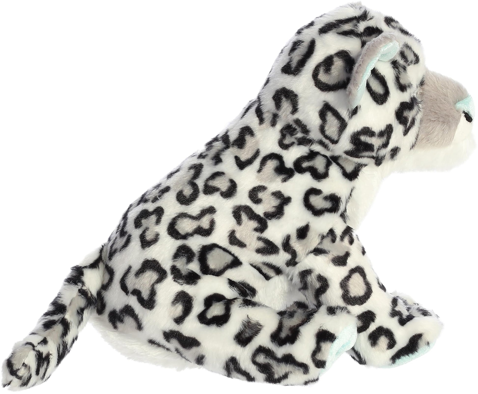 Aurora® Adventurous Destination Nation™ Snow Leopard Stuffed Animal - Global Exploration - Learning Fun - Mint 10.5 Inches