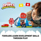 LEGO DUPLO Marvel Spin's Motorcycle Adventure Building Toys Playset - Spidey and His Amazing Friends Toys for Toddlers, Boys & Girls, Ages 2+ Years -