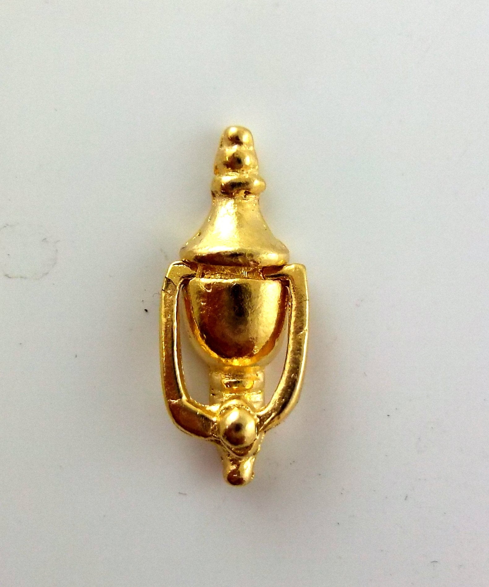 Dollhouse Miniature Brass Door Knocker
