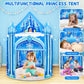 Mnagant Princess Play Tent,Kids Toys for Girls,Ice Castle Kids Tent Indoor and Outdoor, Large Imaginative Playhouse 51" X 40" with Carrying Bag