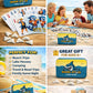 Ski House Games Shark Attack Card Game Beach Travel Family 2 to 6 Players
