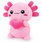 Achwishap Axolotl Plush,Axolotl Stuffed Animal Plush Toys,14” Salamander Plushie,Cute Plushies Soft Newt Plushy Kawaii Plushies Huggging Pillow,Cuddly