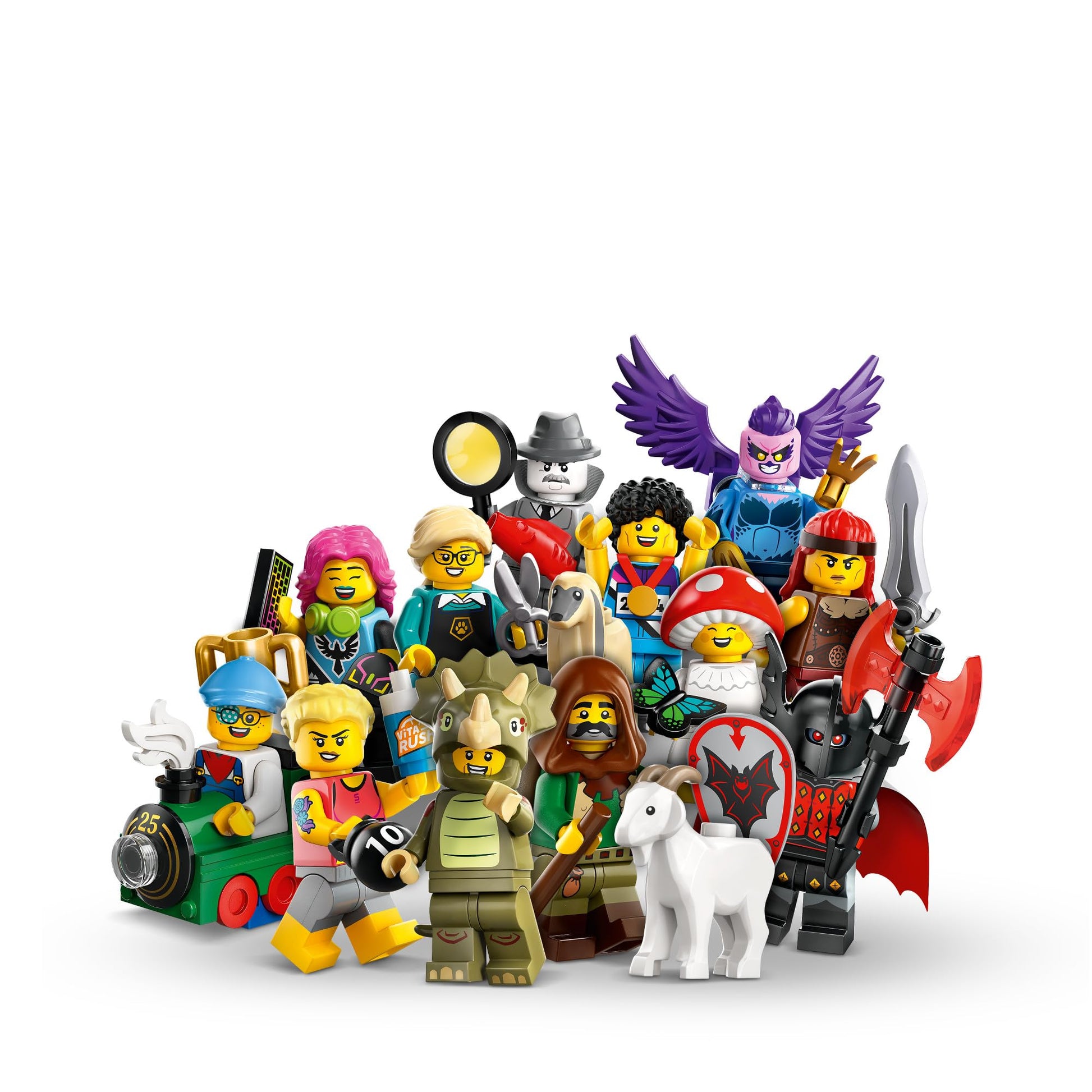 LEGO Minifigures Series 25 Collectible Figures, Surprise Adventure Toy Building Set for Independent Play, Gift Idea for Boys, Mystery Figures, Girls