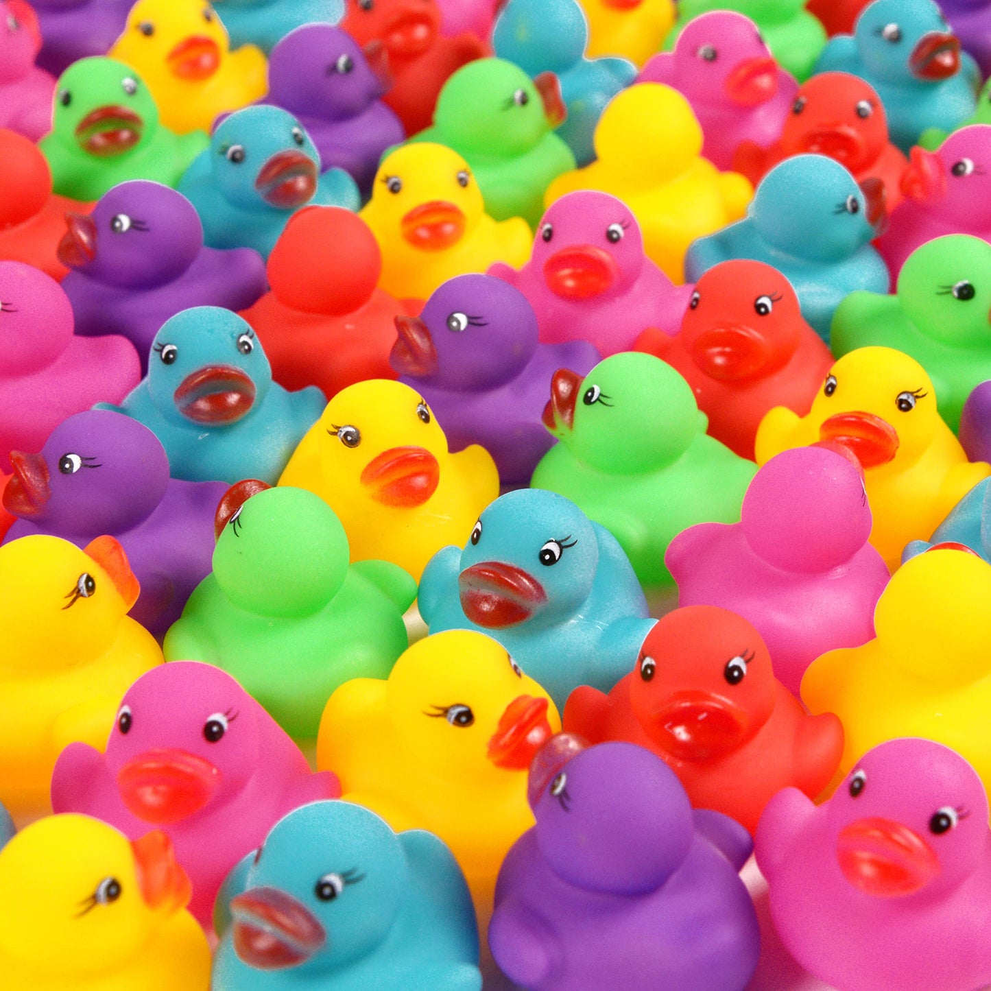 228-Pack Mini Rubber Ducks Set, Mini Colorful Rubber Duckies Bath Toy for Child,Float & Squeak Tiny Ducks Pool Toy Set for Kids Party Favors,Birthday