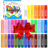 Tempera Paint Sticks,36 Vibrant Colors Washable Paint Sticks For Kids, Quick Drying, Non-Toxic, Suitable for Paper, Wood, Canvas, and Fabric