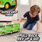 Maxx Action 12" Farmer's Market Food Truck, Lights and Sounds, Includes 14 Play Pieces, Miniature Food, Pretend Play for Girls and Boys, Ages 3+