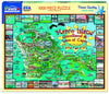 White Mountain 1000 Piece Jigsaw Puzzle Florida Map, Marco Island FL