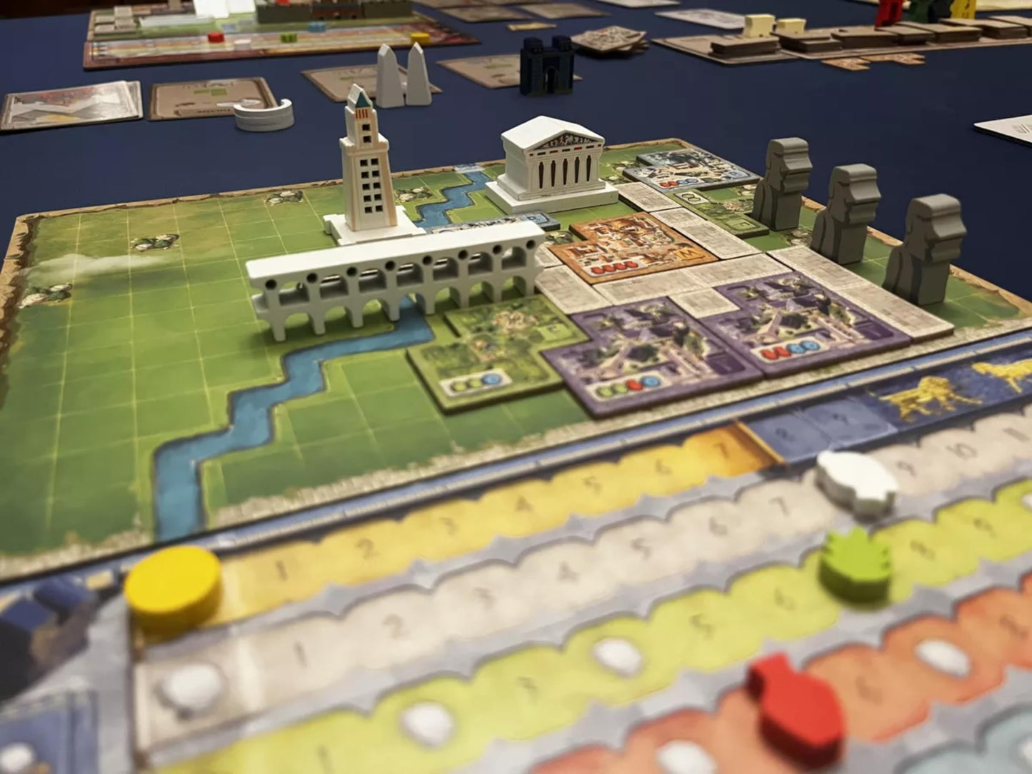 World Wonders Strategy Board Game by Arcane Wonders | Build Iconic Landmarks, Compete Strategically | for 1-5 Players | Ages 14+