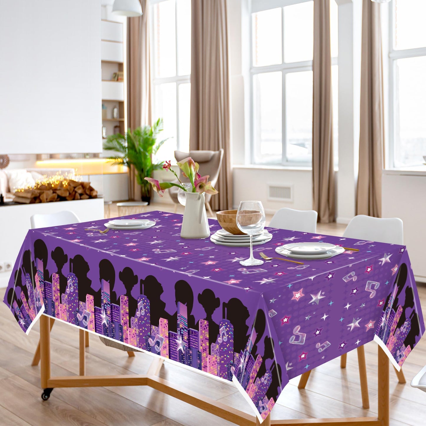 Feuid Gniea Korean Pop Table Cloths - 3Pcs Idol Singer Musical Tablecovers