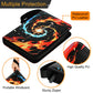 9 Pocket Card Binder for Cards, Trading Card Holder with 50 Removable Sleeves Fits 900 Cards, Creative Design Portable Zipper Card Collection Binder