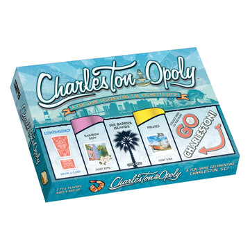 Late for The Sky Charleston-Opoly Board Game - Charleston South Carolina Property Trading Family Game for 2-6 Players, Ages 8+, City Landmarks