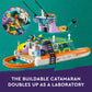 LEGO Friends Sea Rescue Boat 41734 Building Toy Set for Boys & Girls Ages 7+ Who Love The Sea, Includes 4 Mini-Dolls, a Submarine, Baby Dolphin and