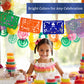 Papel Picado Banner 5-pk - Mexican Party Banners - Fiesta Party Decorations