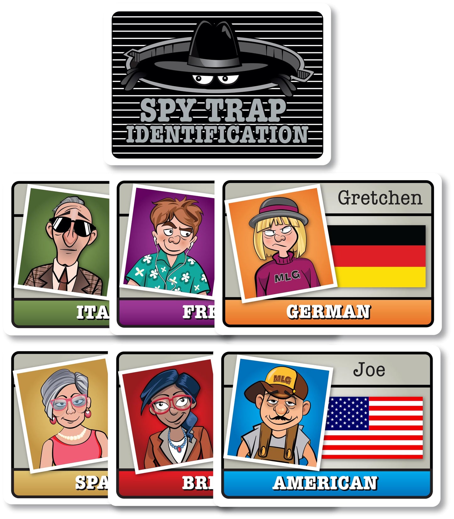 SPY Trap: Welcome to the Thrilling World of Espionage! Bluff Your Way Through a high Stakes Bidding Game. Crack Open a File to Reap the Rewards but