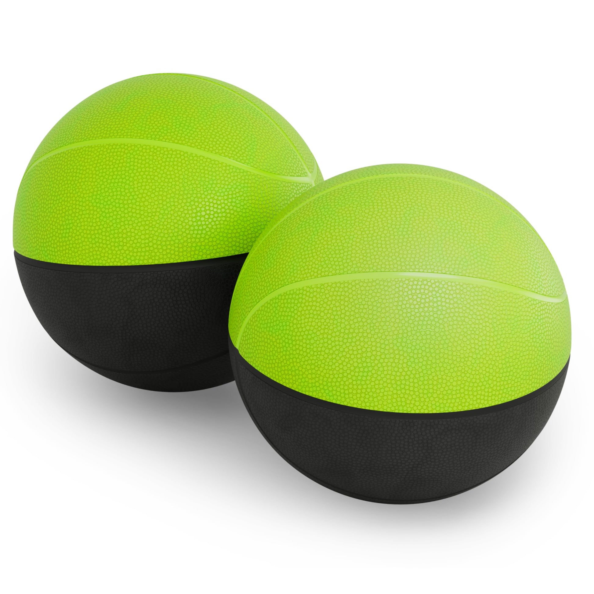 Mini Foam Basketball 2 Pack, 4 Inch Silent Ball for Mini Hoop, Kids Toys