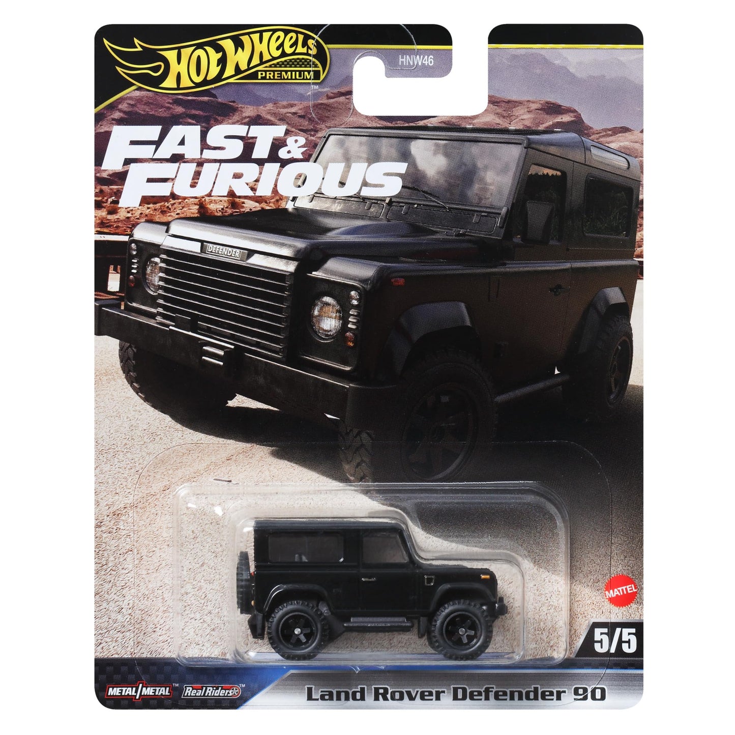 Hot Wheels Collector Veículo de Brinquedo Land Rover Defender 90