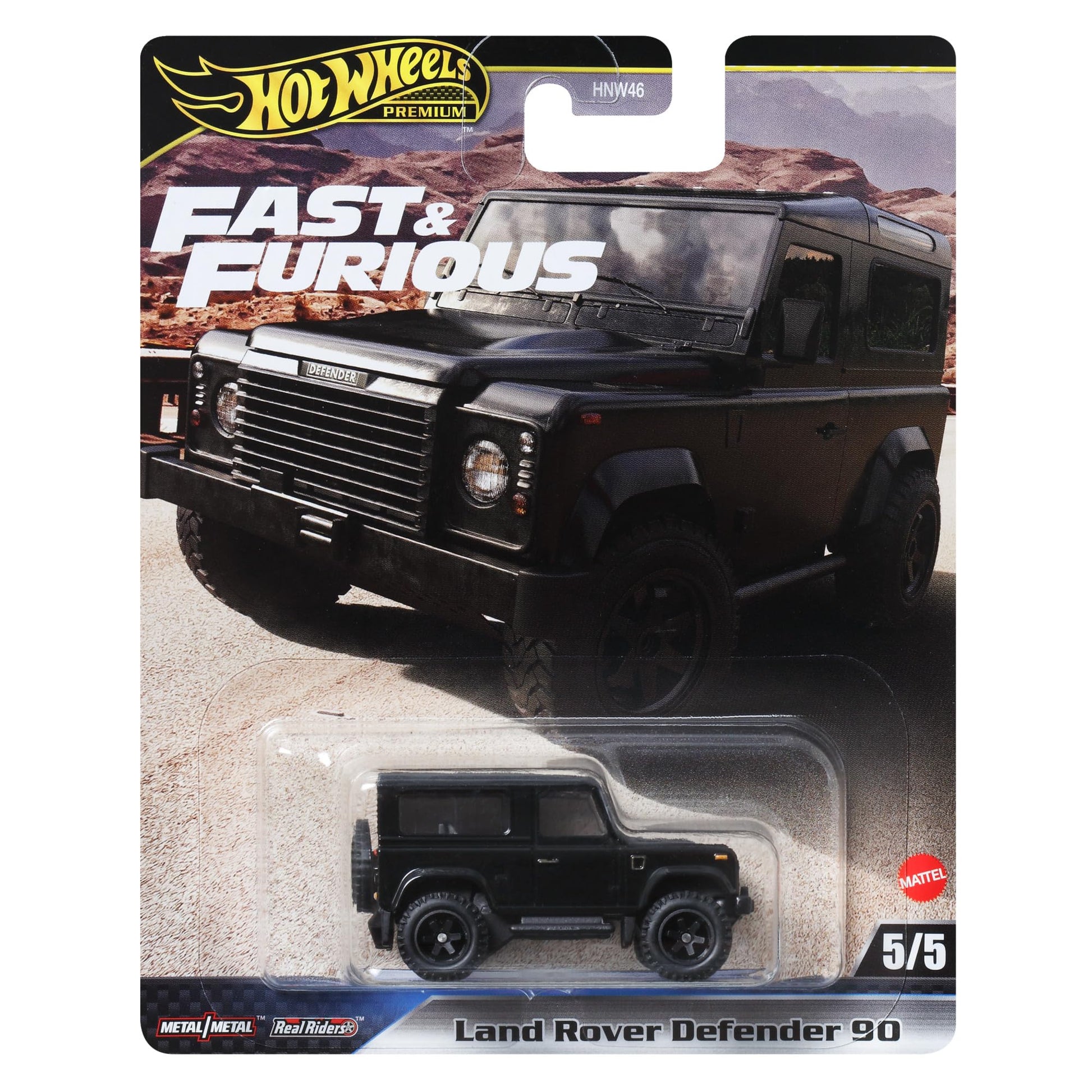 Hot Wheels Collector Veículo de Brinquedo Land Rover Defender 90