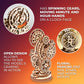 UGEARS Steampunk Clock 3D Wooden Puzzles for Adults - Wooden Model Kits for Adults Mechanical Build a Clock Kit Steampunk Decor Clocks Puzzle Brain
