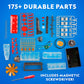 National Geographic 4-Cylinder Engine Building Kit Working Model for Kids