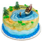 DecoPac Fisherman with Action Fish DecoSet Cake Decoration, 3 Piece Set, (16334)