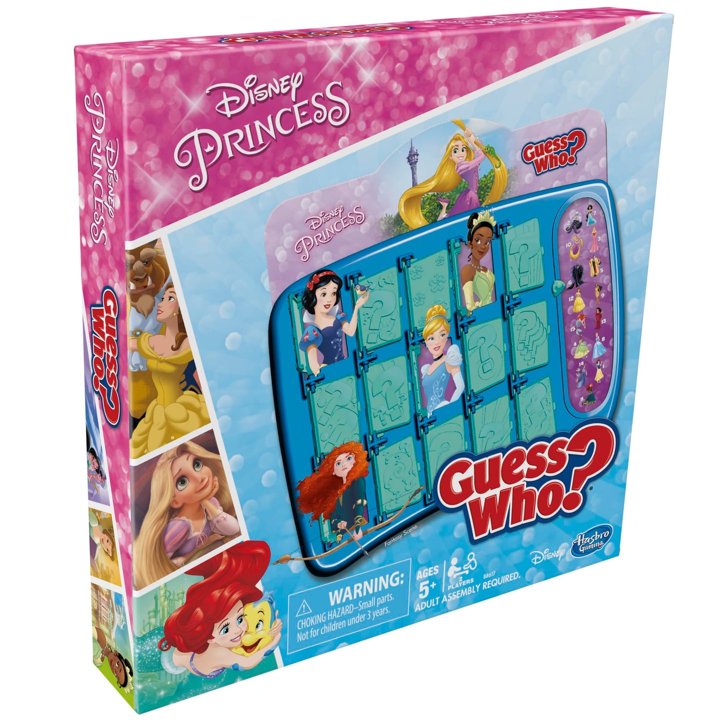 Hasbro Gaming Guess Who? Disney Princess Edition Kids Board Game, Fun Game for Families and Kids Ages 5 and Up, Easter Gifts for Boys and Girls