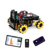 ACEBOTT Robot Kit with 3MP Camera, Robotics for Kids Ages 8-12 12-16 Compatible with Arduino & Scratch, App & Remote Control, STEM Toys Coding Robot