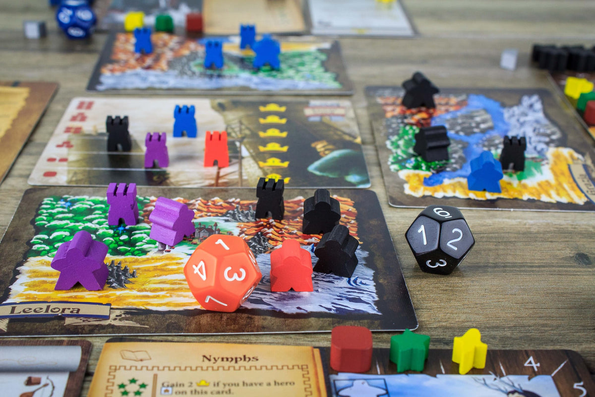 Gamelyn Games Tiny Epic Kingdoms 4X Strategy Board Game, 2-5 Players