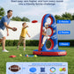 VISTOP Large Inflatable Football Toss Pool Game - Floating for Kids Adults