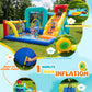 Whubefy Bounce House for Kid 3-6 8-12, 13Ft Bouncy Castle with Blower,12-in-1 Blow Up Jump House with Ball Pit, Target Game, Basketball Hoop