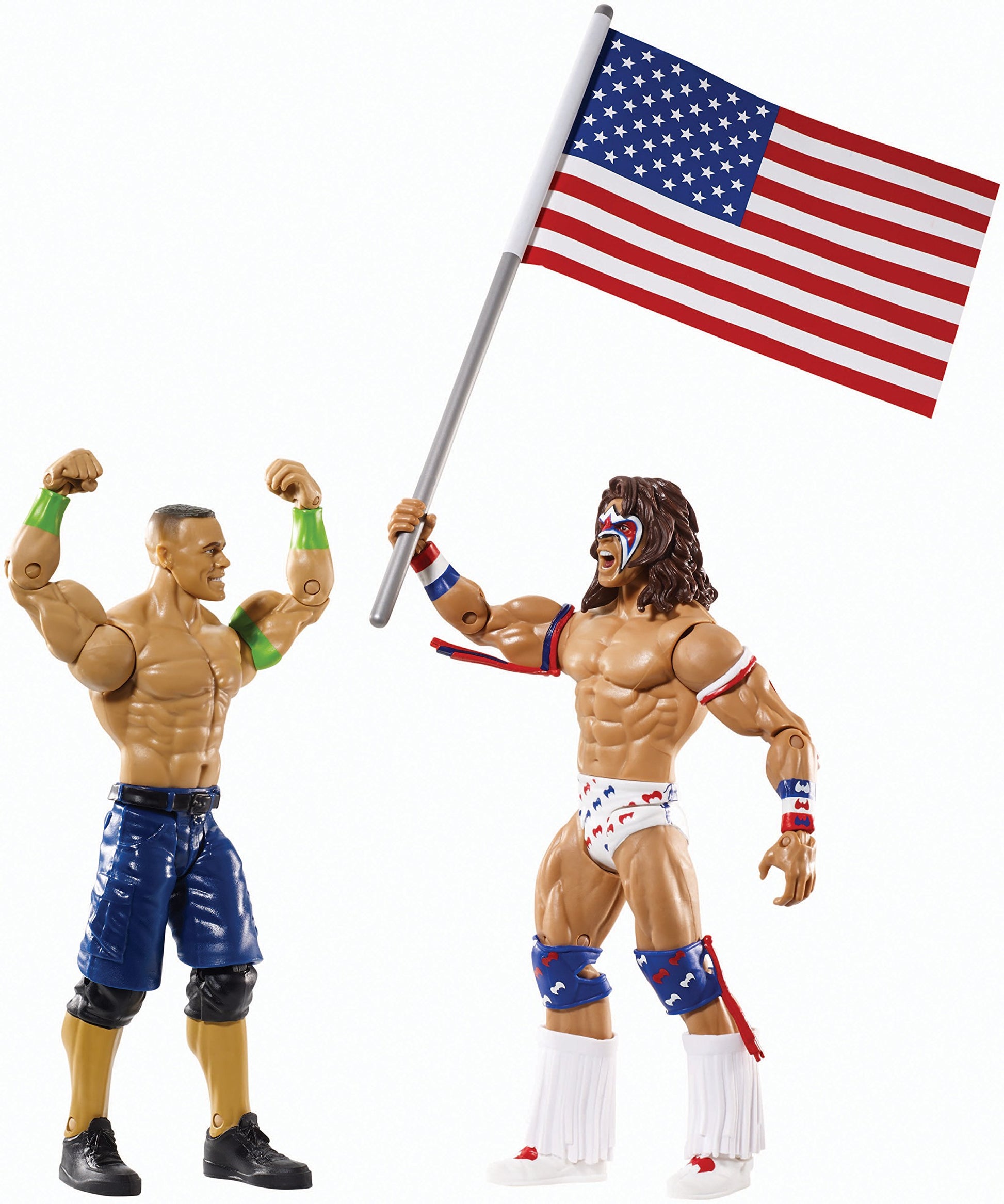 WWE Battle Pack Series #31 - John Cena vs. Ultimate Warrior Action Figure (2-Pack)