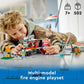 LEGO City Fire Command Unit 60374, Rescue Fire Engine Toy Set, Ultramodern Truck with Land and Air Drones, Emergency Vehicle Toys for Kids Ages 6 Plus