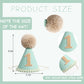 HGFC Natural Boho Birthday Hat - Boho First/1st Birthday Decorations,Cake Smash Photo Prop (Green)