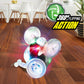 Mindscope Turbo Twisters RED 27 MHz Bright LED Light Up Stunt RC Remote Control Vehicle
