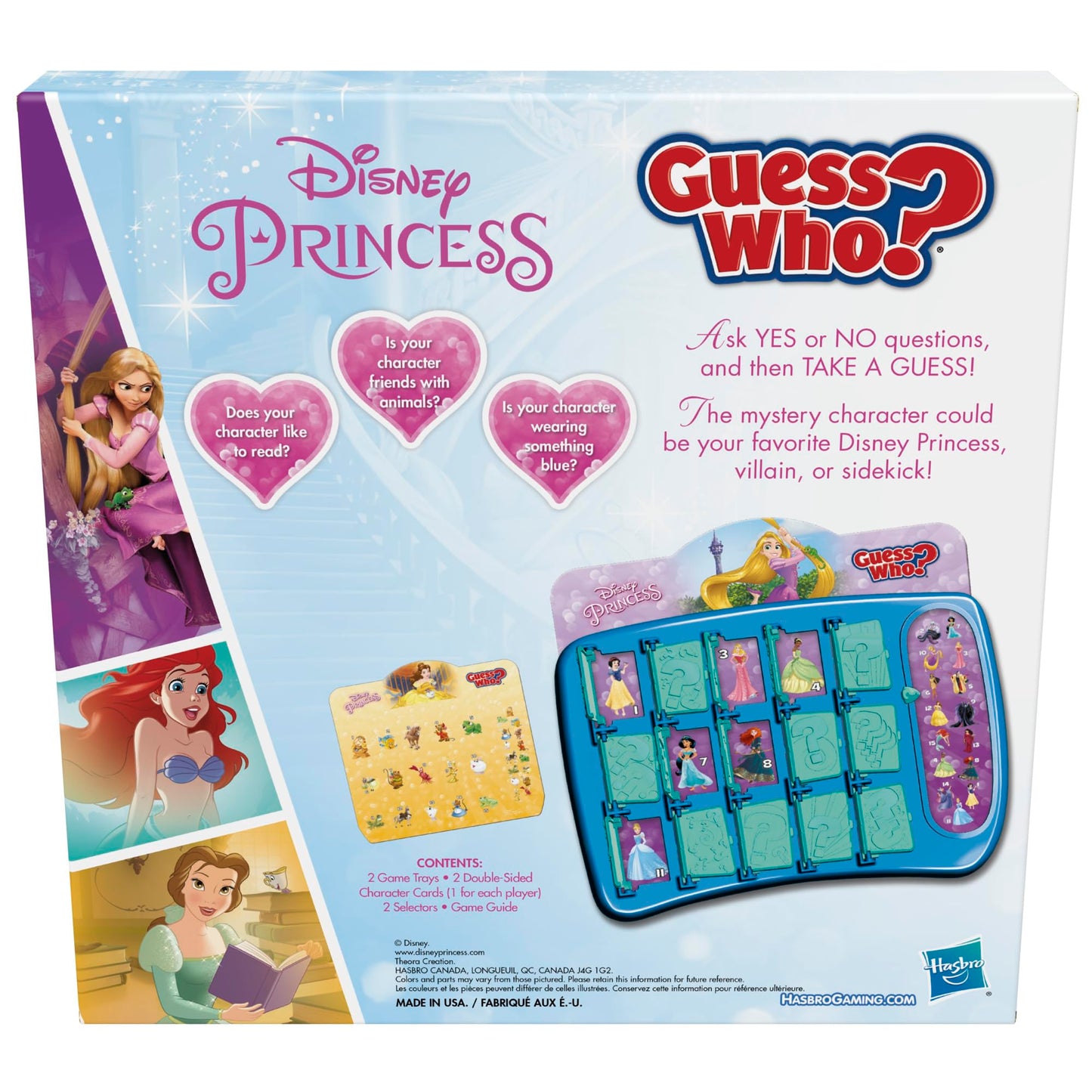 Hasbro Gaming Guess Who? Disney Princess Edition Kids Board Game, Fun Game for Families and Kids Ages 5 and Up, Easter Gifts for Boys and Girls